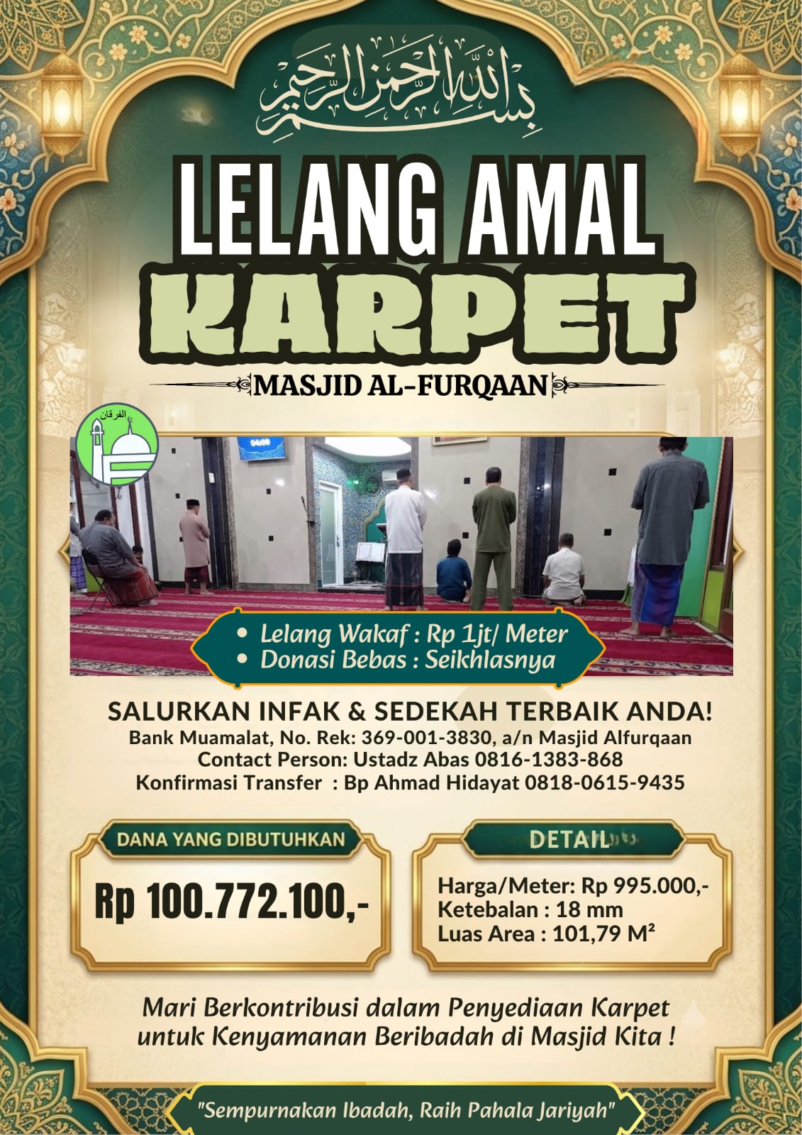 Kegiatan Acara Maulid Nabi Muhammad SAW 1448 H